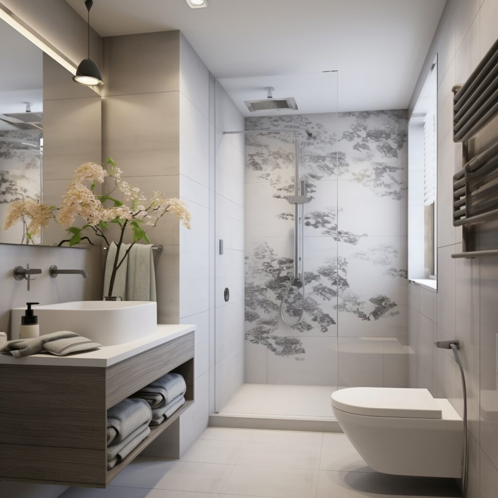 Beautiful bathroom_bathroom remodeling in Knoxville_Preferred construction