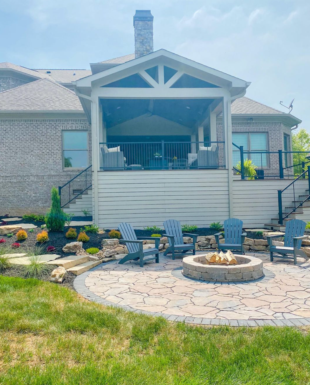 Outdoor area of a house